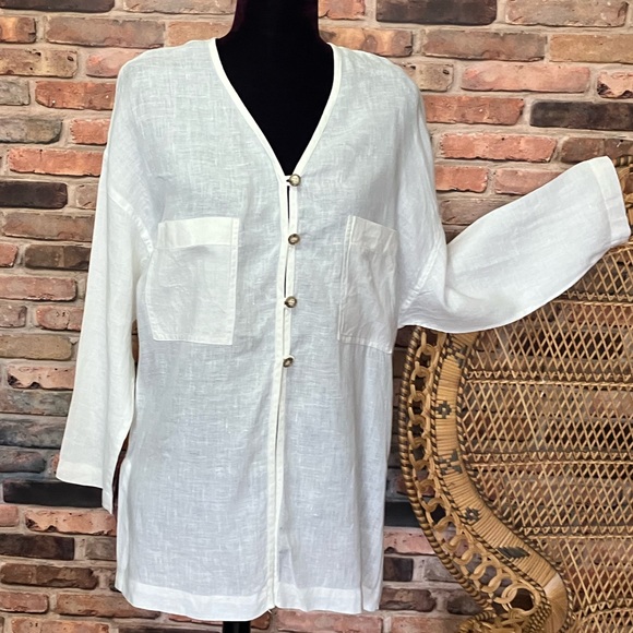 CO Tops - CO Linen Blouse